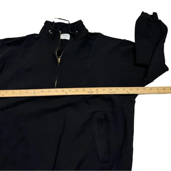 Zyia 1/4 Zip Mave Black Jacket - Picture 8 of 10